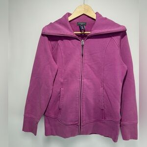 Tuff Athletics Mauve Zip-Up Jacket/ Sweater